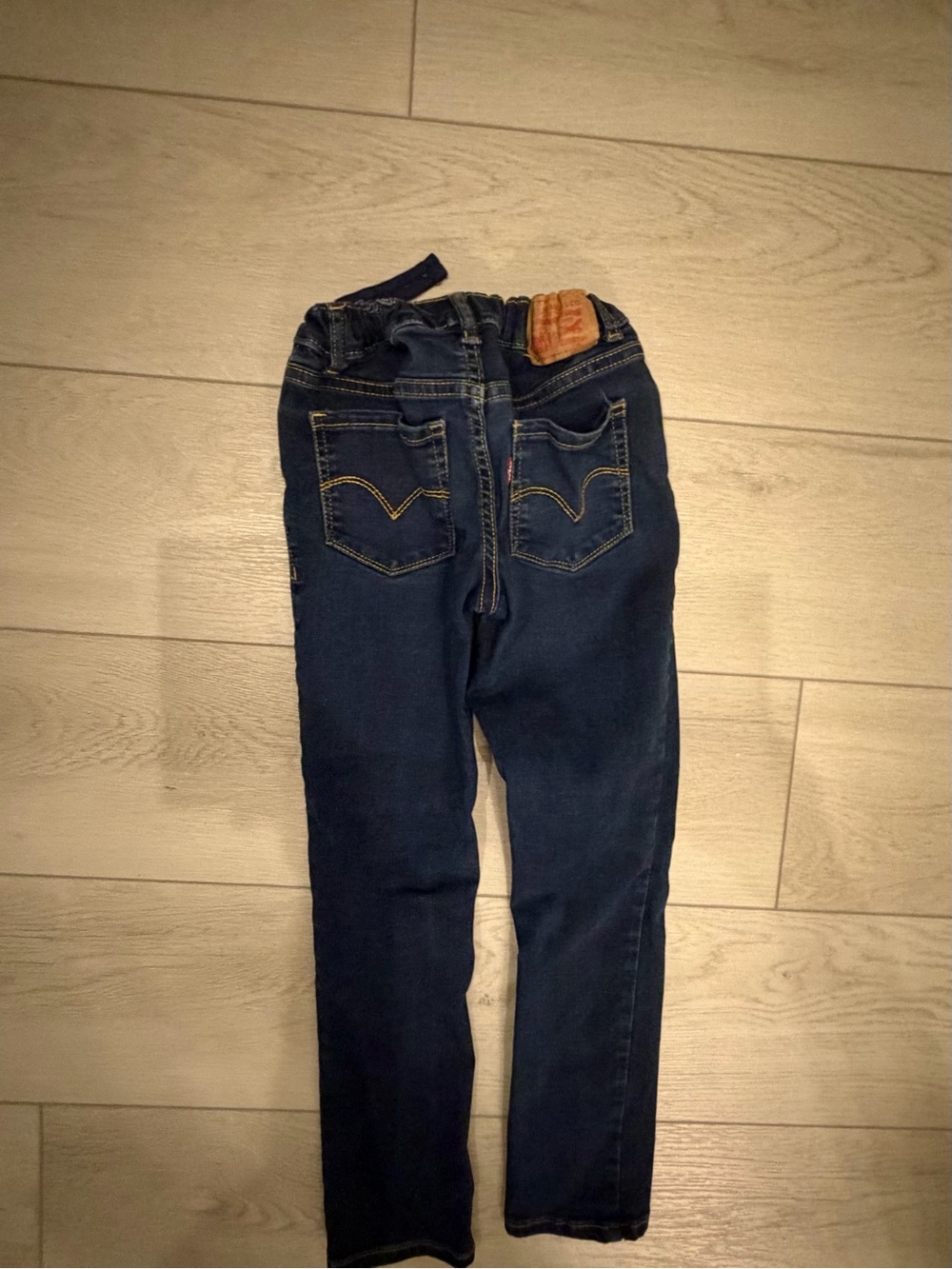 Dark Blue Levi’s kids Slim Jeans - Classic Stretch Denim